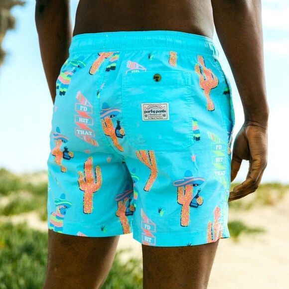 PARTY PANTS Hit That Shorts NWT - swim trunks - Picture 4 of 10